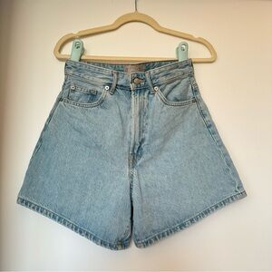 Everlane Denim A Line Shorts